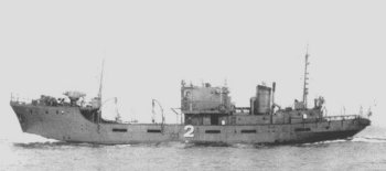 Photograph of W-2, a W-1 class minesweeper