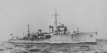 Photograph of W-5 class minesweeper