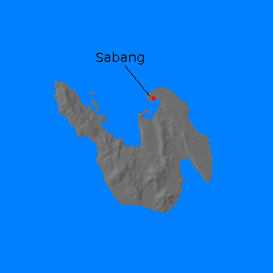Relief map of Ryukyu Islands