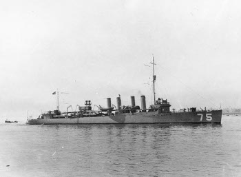 Photograph of Wickes-class destroyer