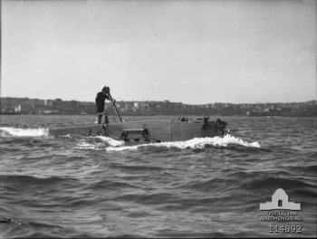 Photograph of XE midget submarine