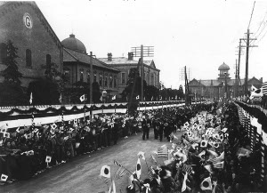 Photograph of Yokohama in 1908