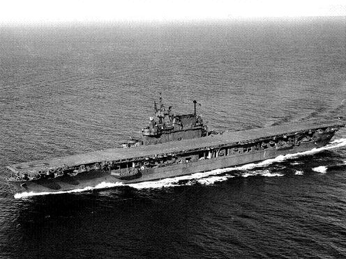 Photograph of Yorktown-class carrier