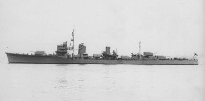 Photograph of Yugumo-class destroyer