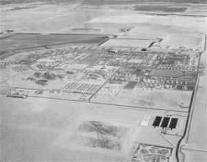 Aerial photograph of Fly Field